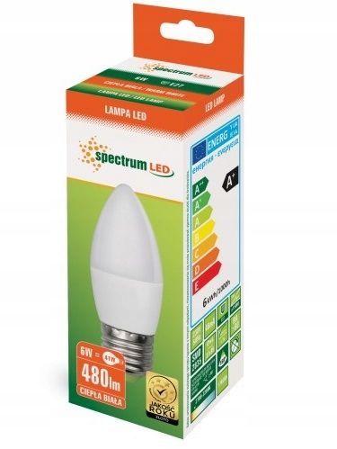 Bulbo Led Caldo E-27 230v 6w Candela 13061