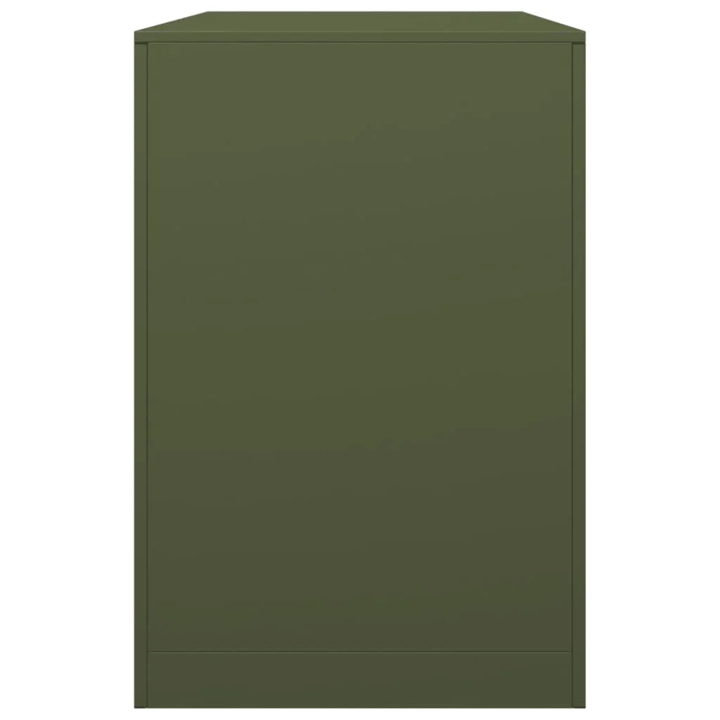Portalegna 100 x 40 x 60 cm acciaio verde 02_0043694