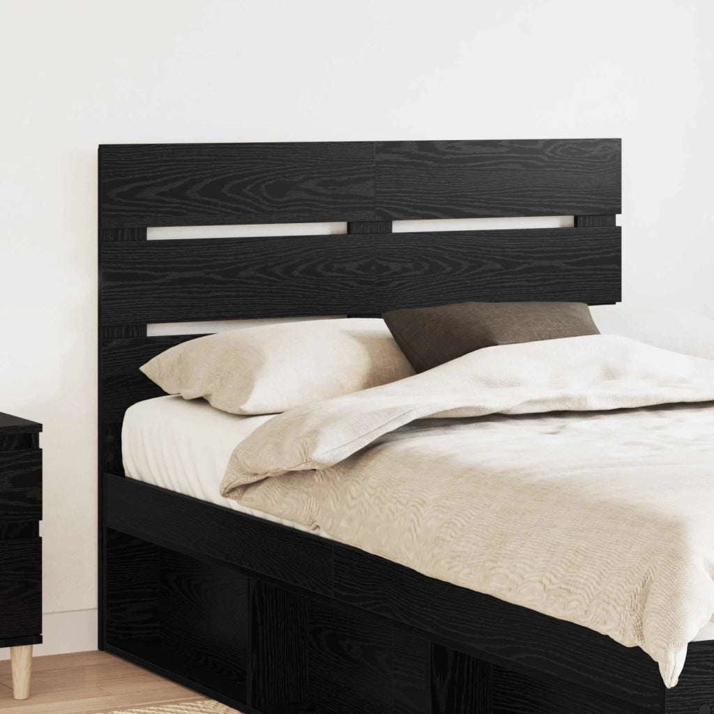Testiera Rovere Nero Legno ingegnerizzato 887546