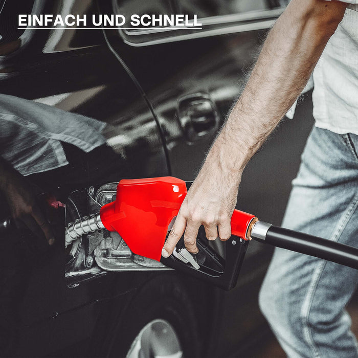 Pompa autoadescante per trasferimento diesel gasolio 12V/10W 40 l/min con pistola automatica