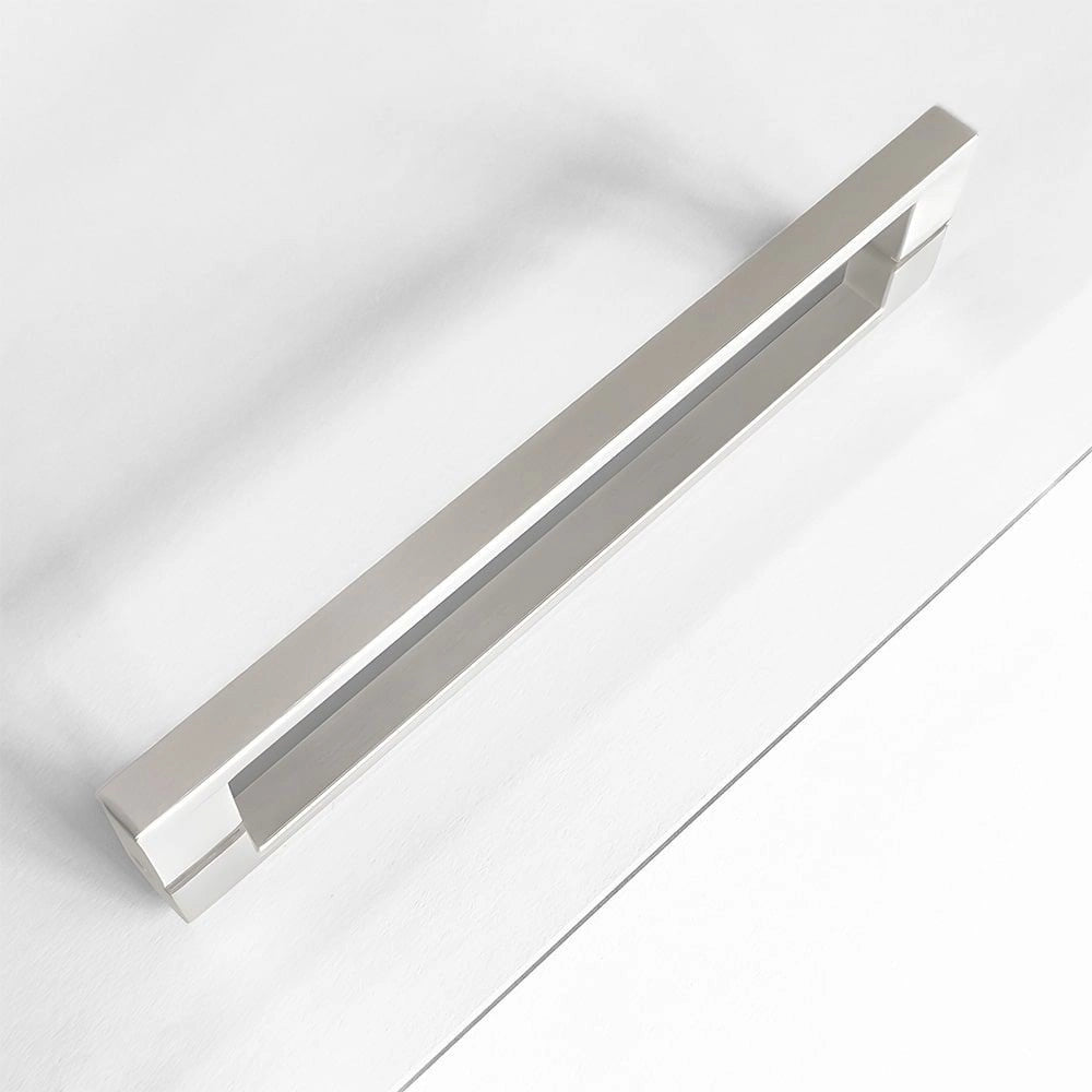 Cabina Doccia Rea City 90x90 Nickel Brush senza piatto doccia