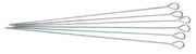 SPIEDINI P/BARBECUE 35 CM INOX AISI430 6 PZ