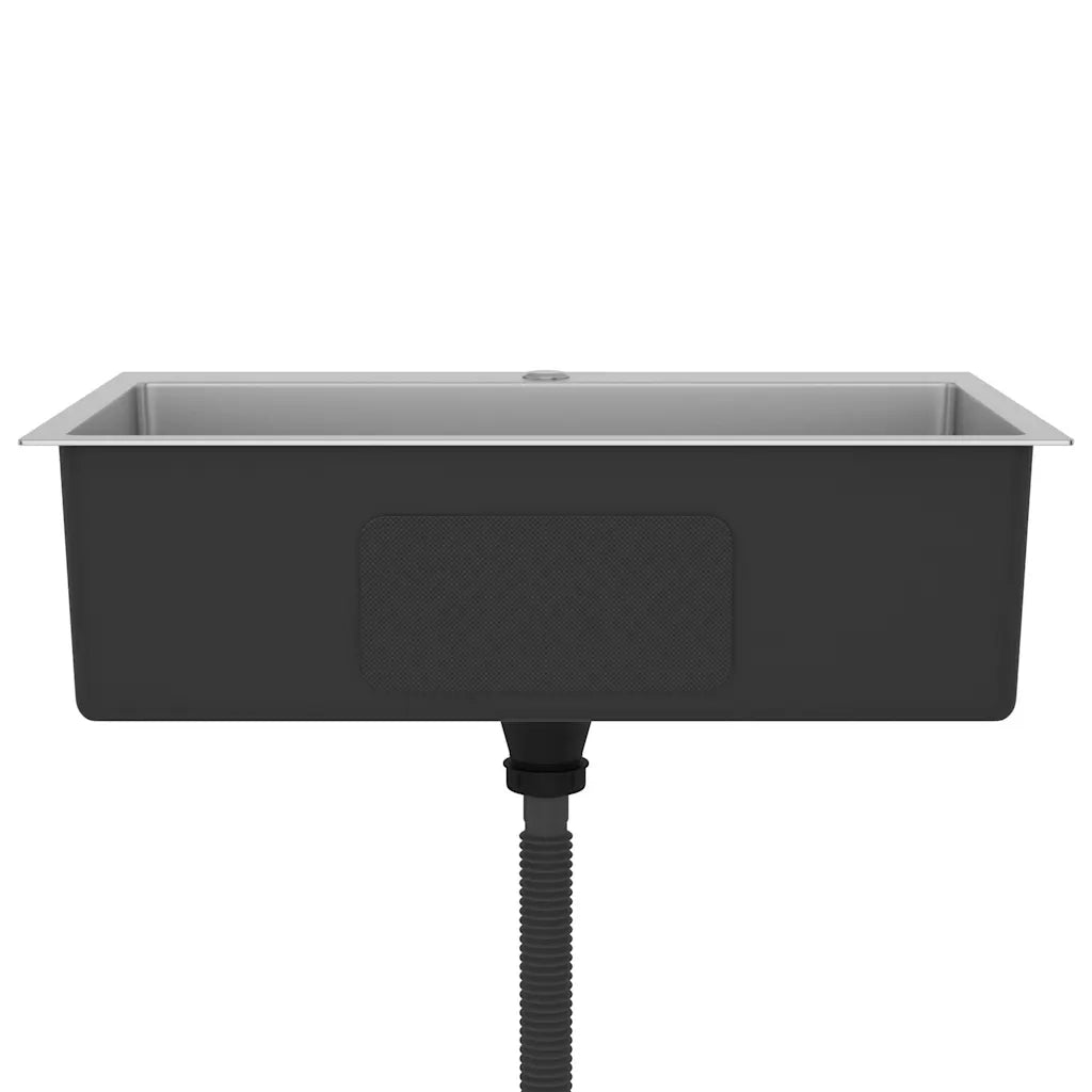 Lavello da Cucina Lavorato a Mano in Acciaio Inox cod mxl 53891