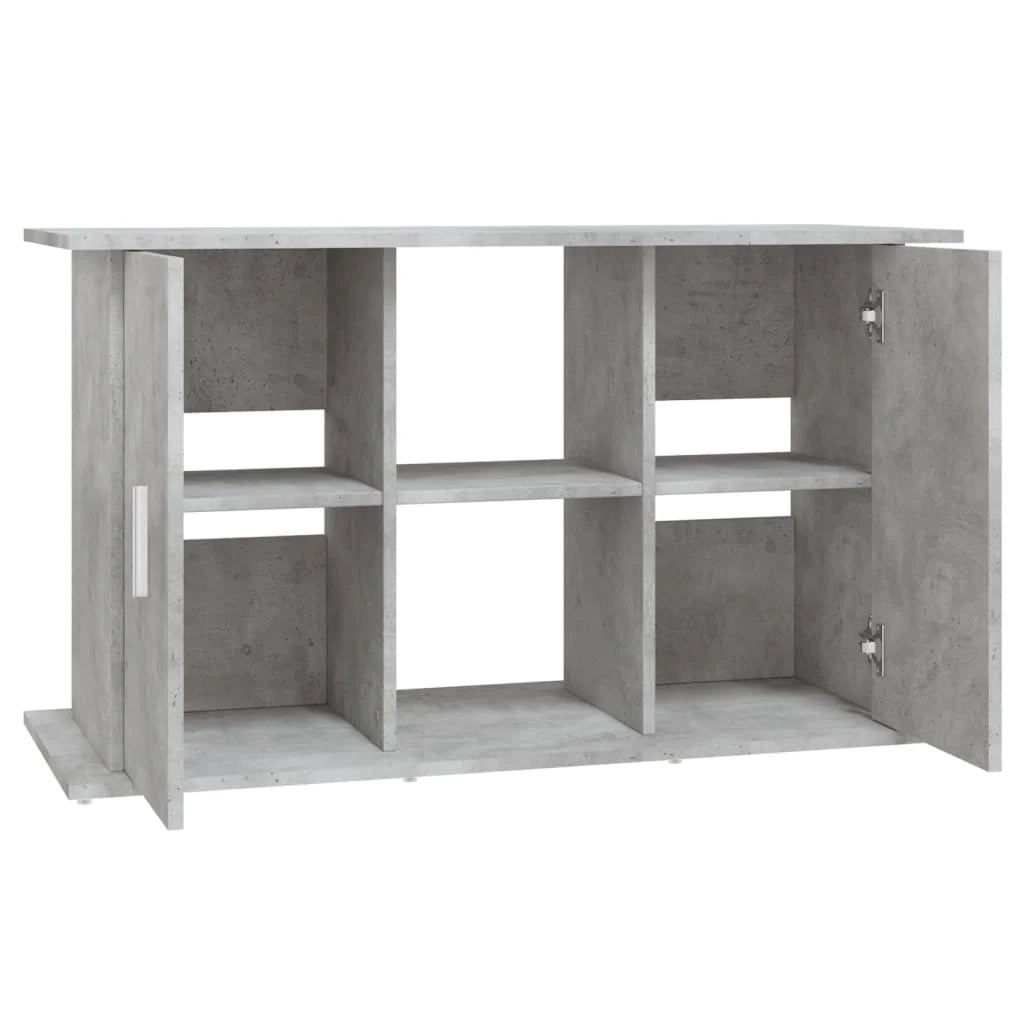 Base per mobiletto per acquario 101 x 41 x 58 cm legno ingegnerizzato grigio 02_0045044