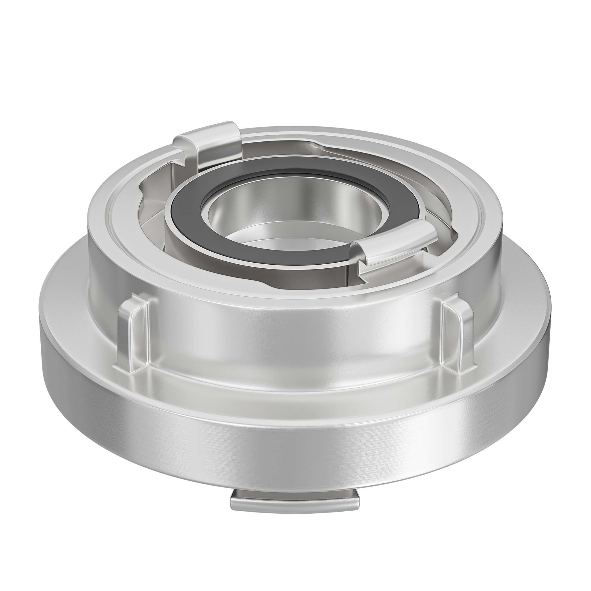 Adattatore in alluminio da A 133 mm a B 75 mm per accoppiamenti Storz