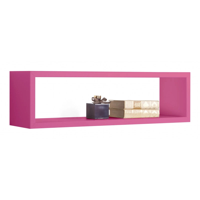 Mensola da Muro, Pensile Bagno, Mensola da Parete, Scaffale da Parete, Fuxia, 60x17 p15,5 cm - Regolo