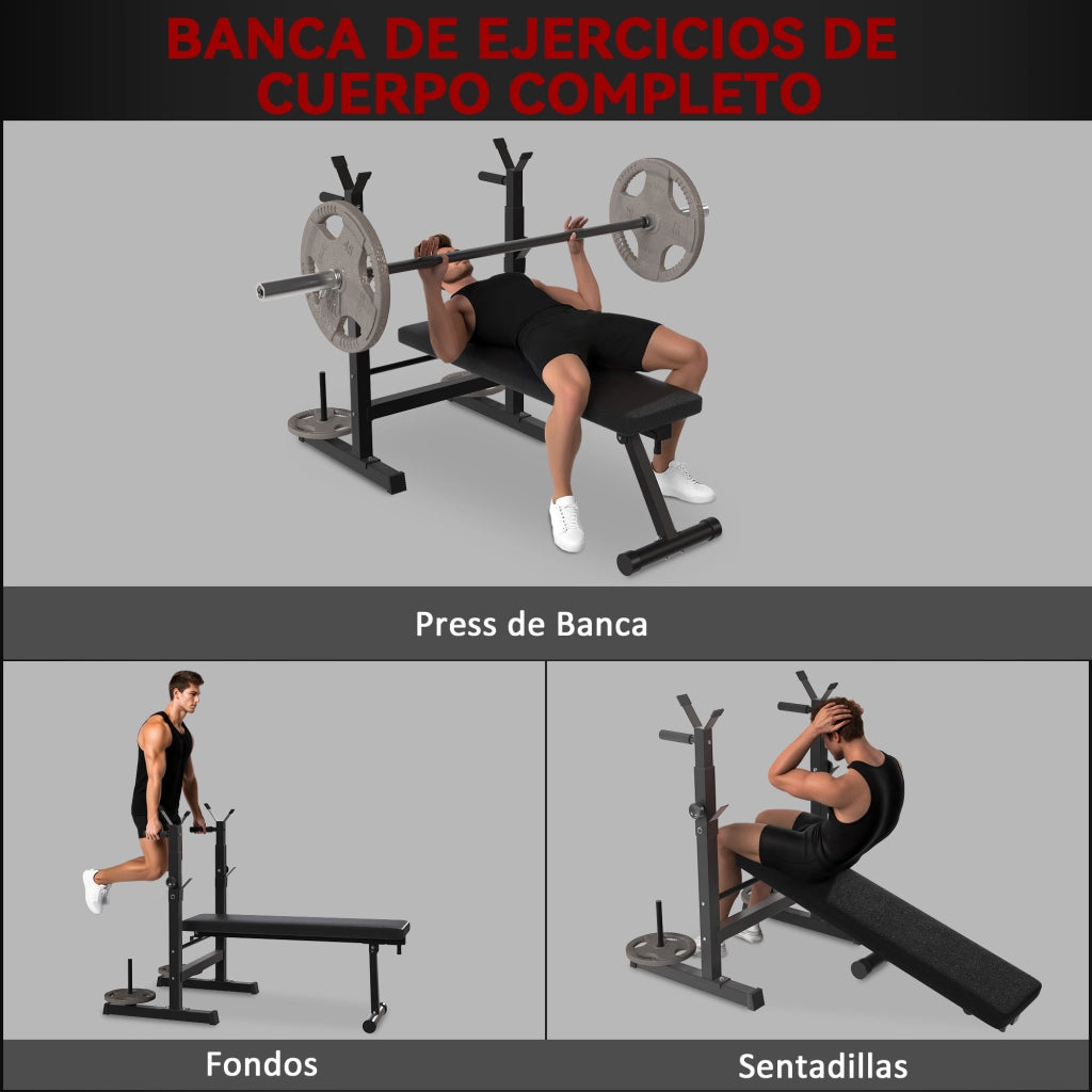 Panchetta per Panca Piana con Stazione Dips ¨C zephmum ¨C 220 kg