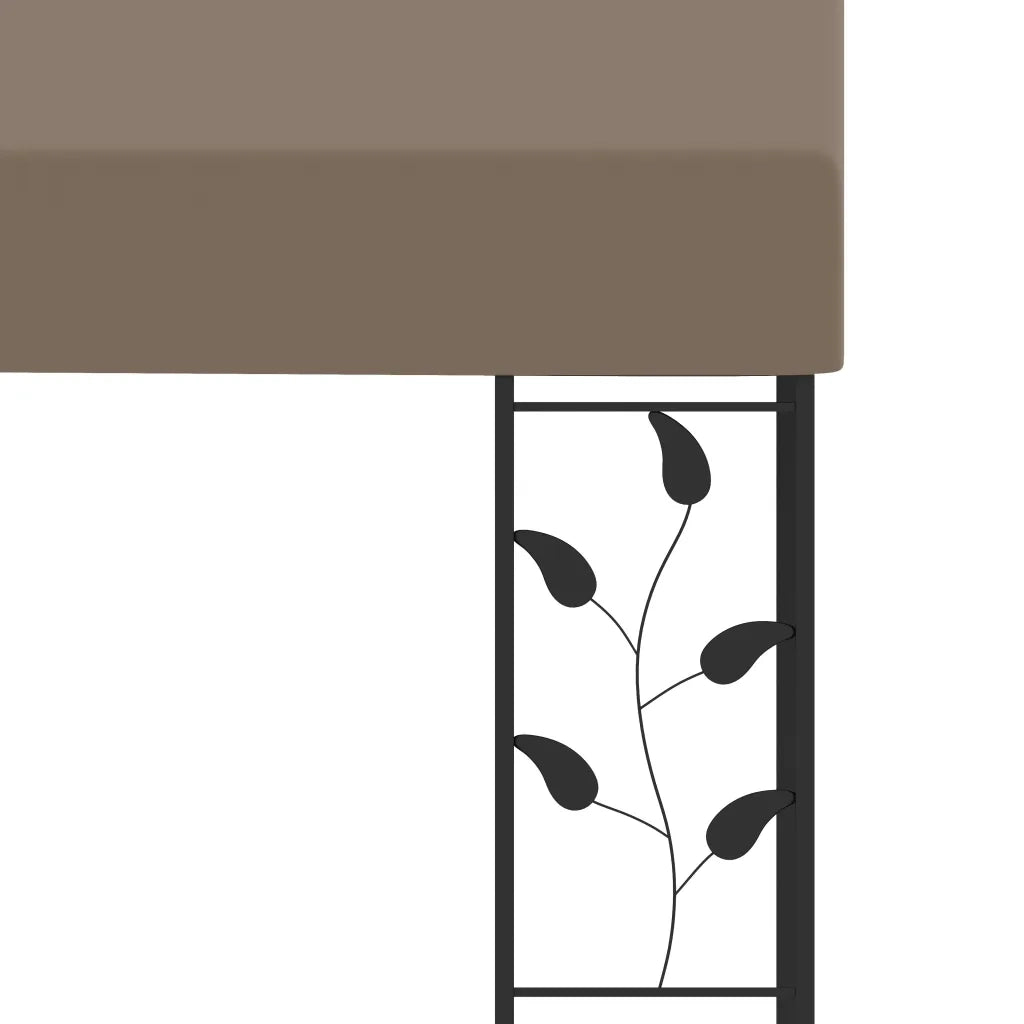 Gazebo a Parete 4x3x2,5 m Talpa 312266