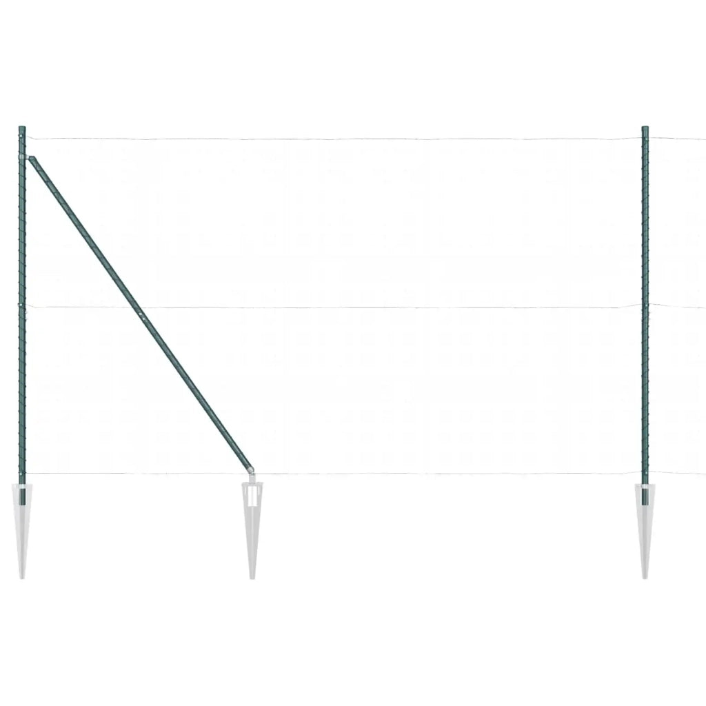Palo della recinzione 26 pcs Grigio 3,2 x 3,2 x 215 cm 3350177