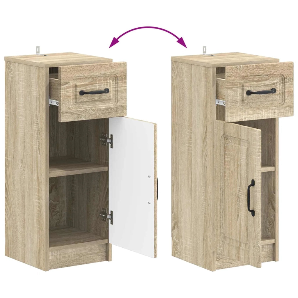 Mobiletto da Bagno UTRECHT Rovere Sonoma 30 x 31 x 77 cm 897707
