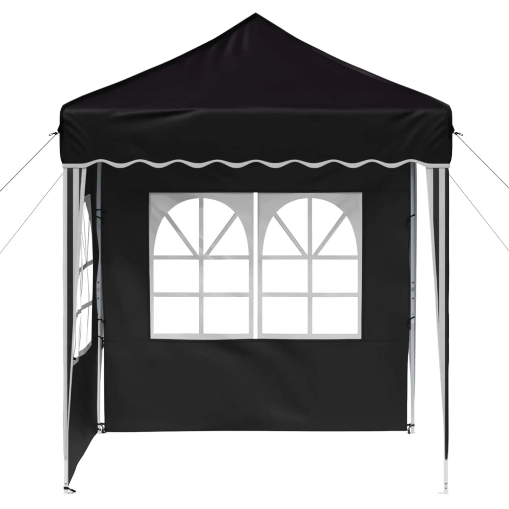 Tenda per feste a pop-up-Gazebo Nero 195 x 195 x 245 cm