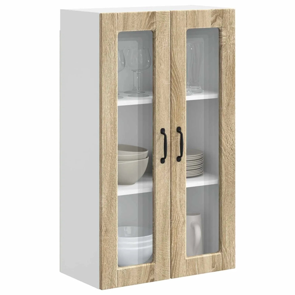 Mobile da cucina con lo scaffale-Armadio da cucina Rovere Sonoma 60 x 31 x 100 cm 589488