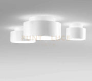 BAUM PLAFONIERA DOPPIA EMISSIONE LED 3000K 720LM 6+3W IP20 BIANCO