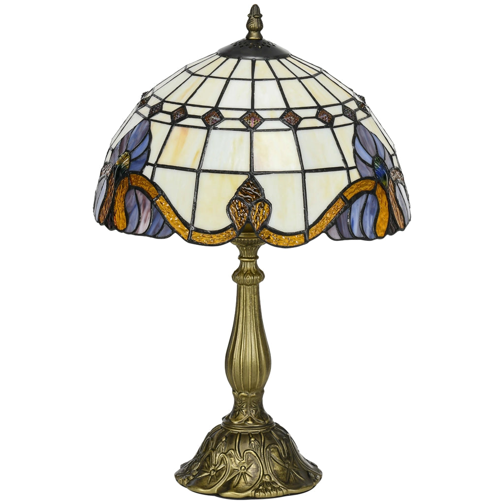Lampada da Tavolo ¨C zephmum ¨C Vetro Multicolor ?30x48 cm