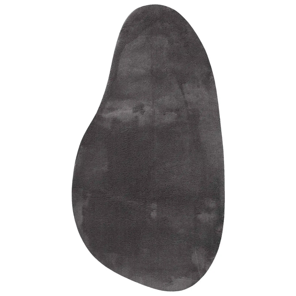 Tappeti per area HUARTE Antracite 80 x 150 cm Poliestere 4103754