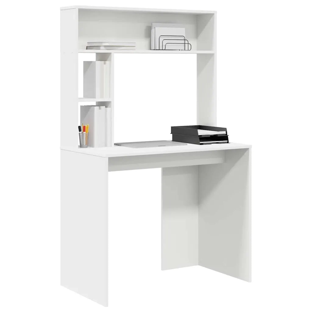 vidaXL Scrivania Bianco 91 x 50 x 149 cm Legno multistrato