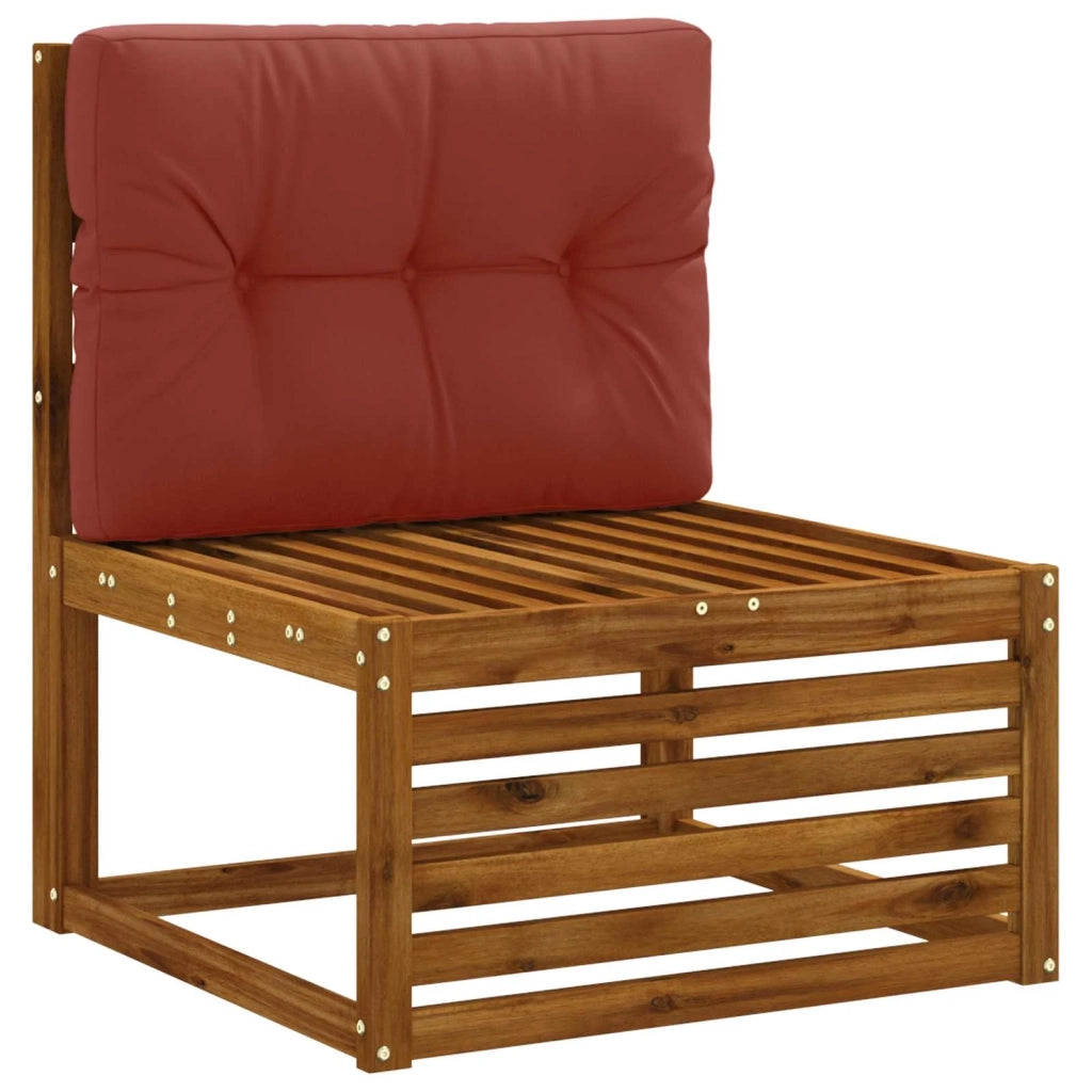 Cuscino per schienale di pallet VIANEN 100% Poliestere Rosso 953442