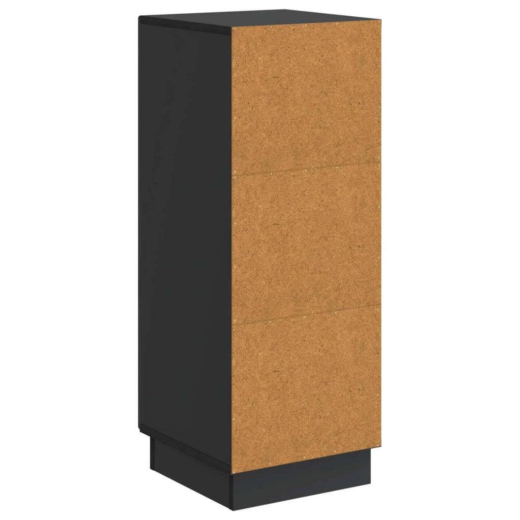 Credenza Nero 33 x 34,5 x 87 cm Legno ingegnerizzato 895286