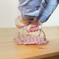 Poldino Polpettino Stampo per Polpettine di Carne 70 Fori Ø1 cm in Acciaio Lisa Luxury