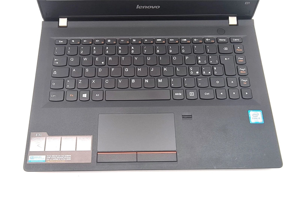 Notebook Lenovo ThinkPad E31-80 13.3" Intel I5-6200U RAM 8Gb SSD 120Gb VGA HDMI - Ricondizionato