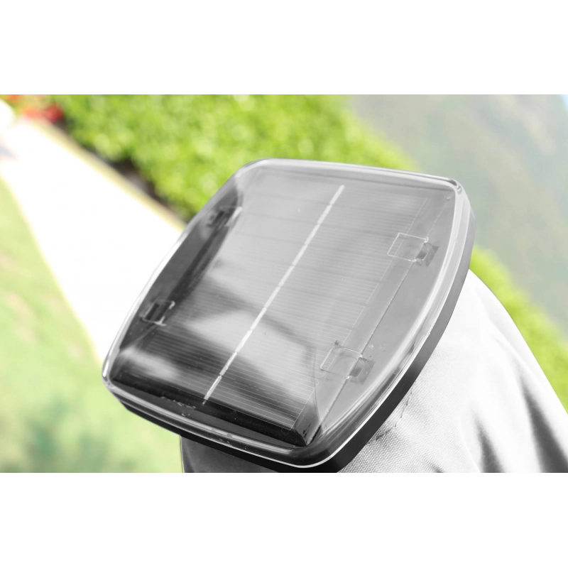 OMBRELLONE CON LED 3 X 4 PITAGORA ANTRACITE TELO GRIGIO
