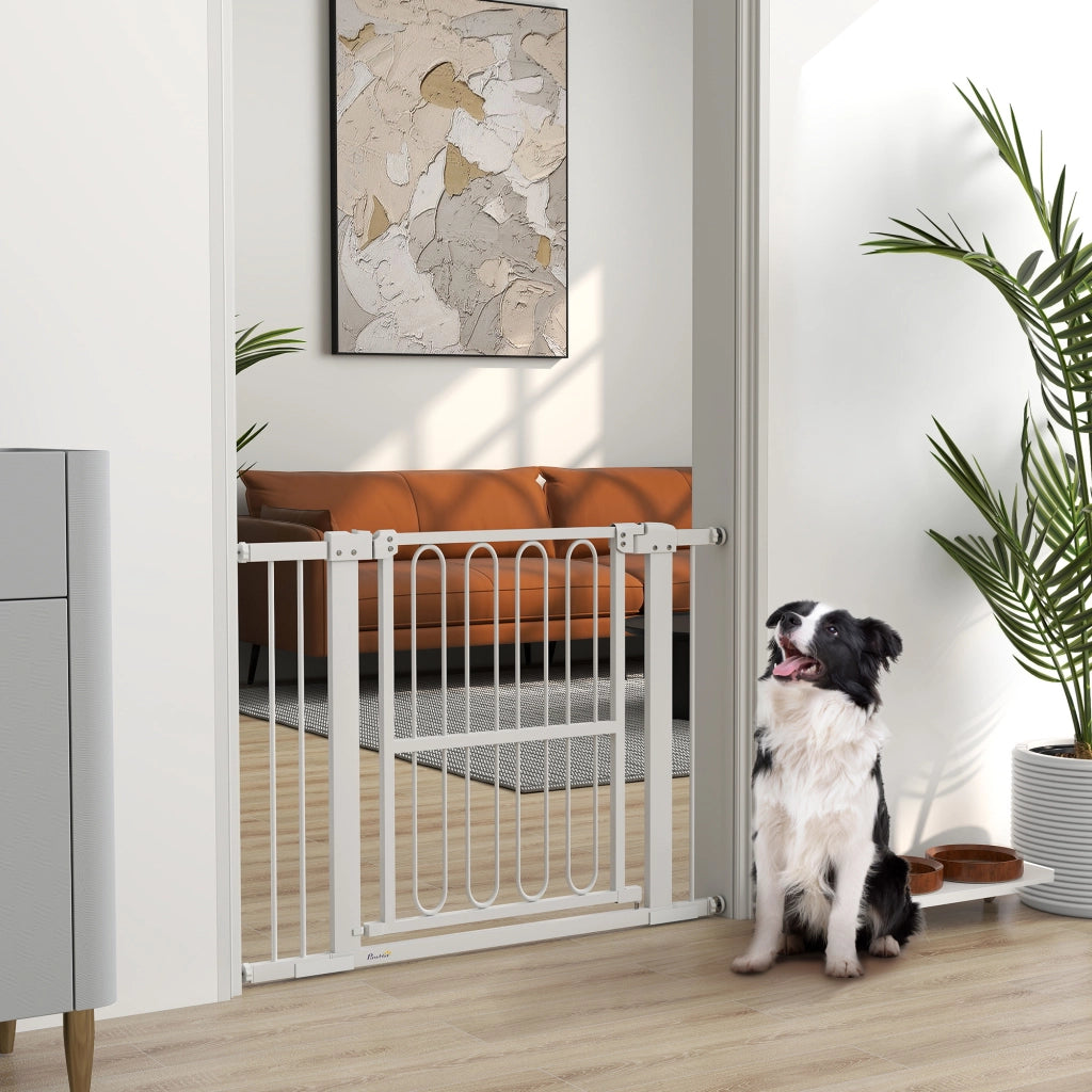 Cancello per Bambini e Cani ¨C zephmum ¨C Grigio 76-104 cm