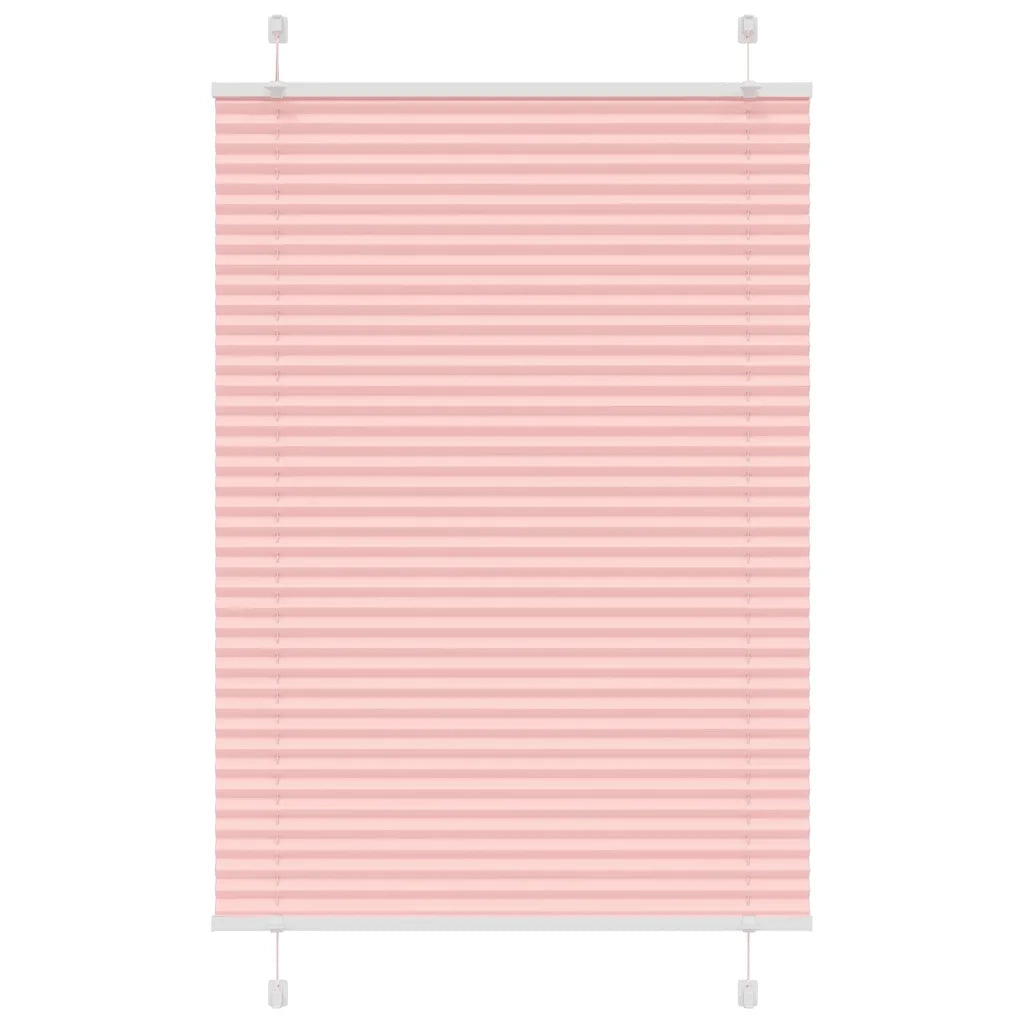 Tenda Plissettata Rosa 100x150 cm Larghezza Tessuto 99,4 cm