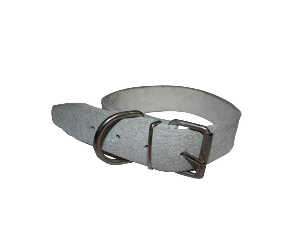 COLLARE PER CANI BUFALO GRIGIO 30x560 mm