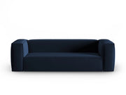 Cosmopolitan Design - Divano "Mackay" 4 posti in velluto blu reale 