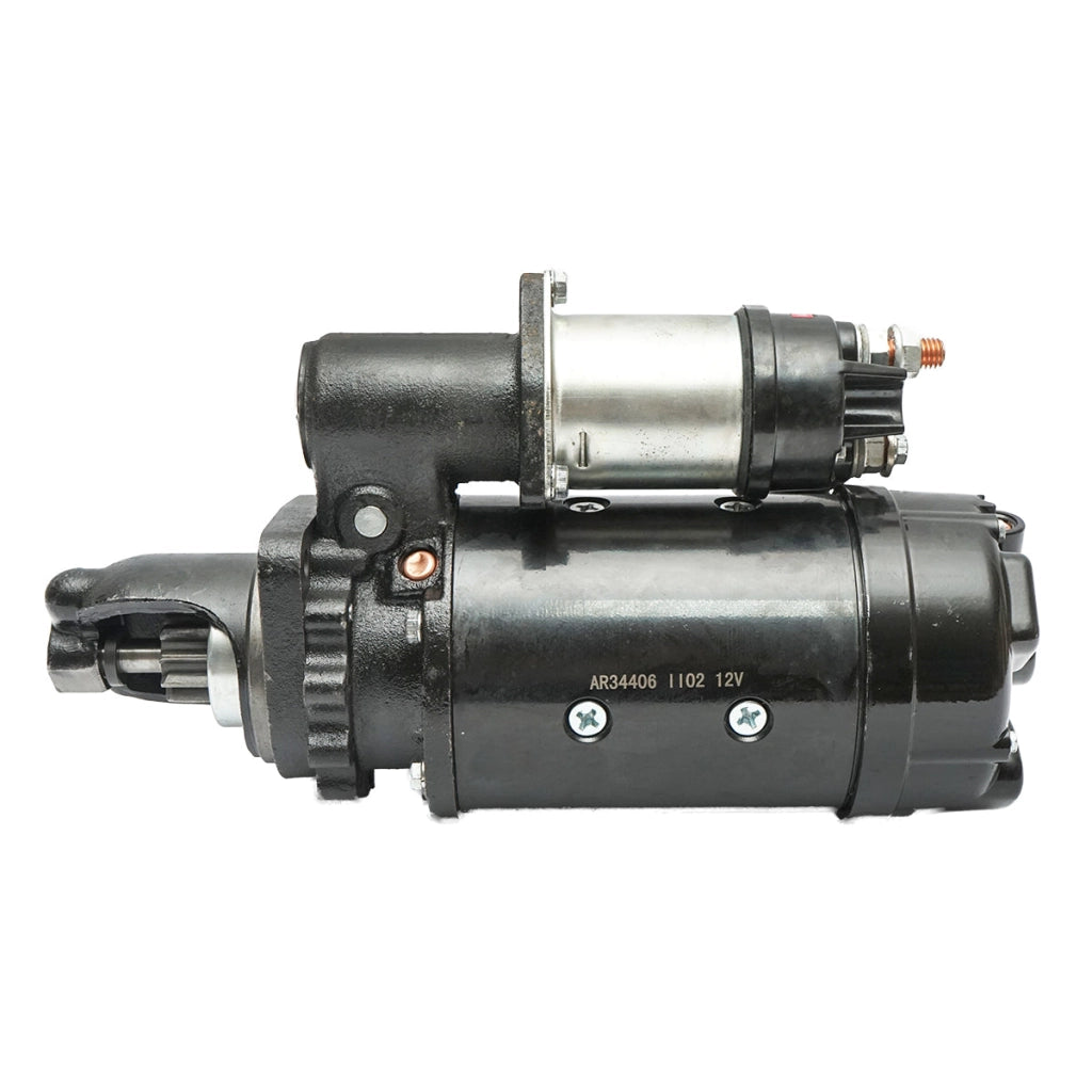 Motorino di avviamento 12V per John Deere, codici OEM: SE501444, SE501446, TY6701, TY6710, AR34406, AR41627, AR55638, AR62267, RE501166, TY6667