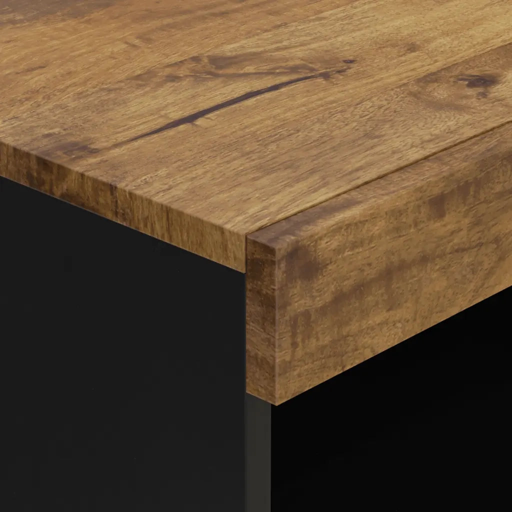 Credenza 60x33x75 cm in Legno Massello di Mango 352888