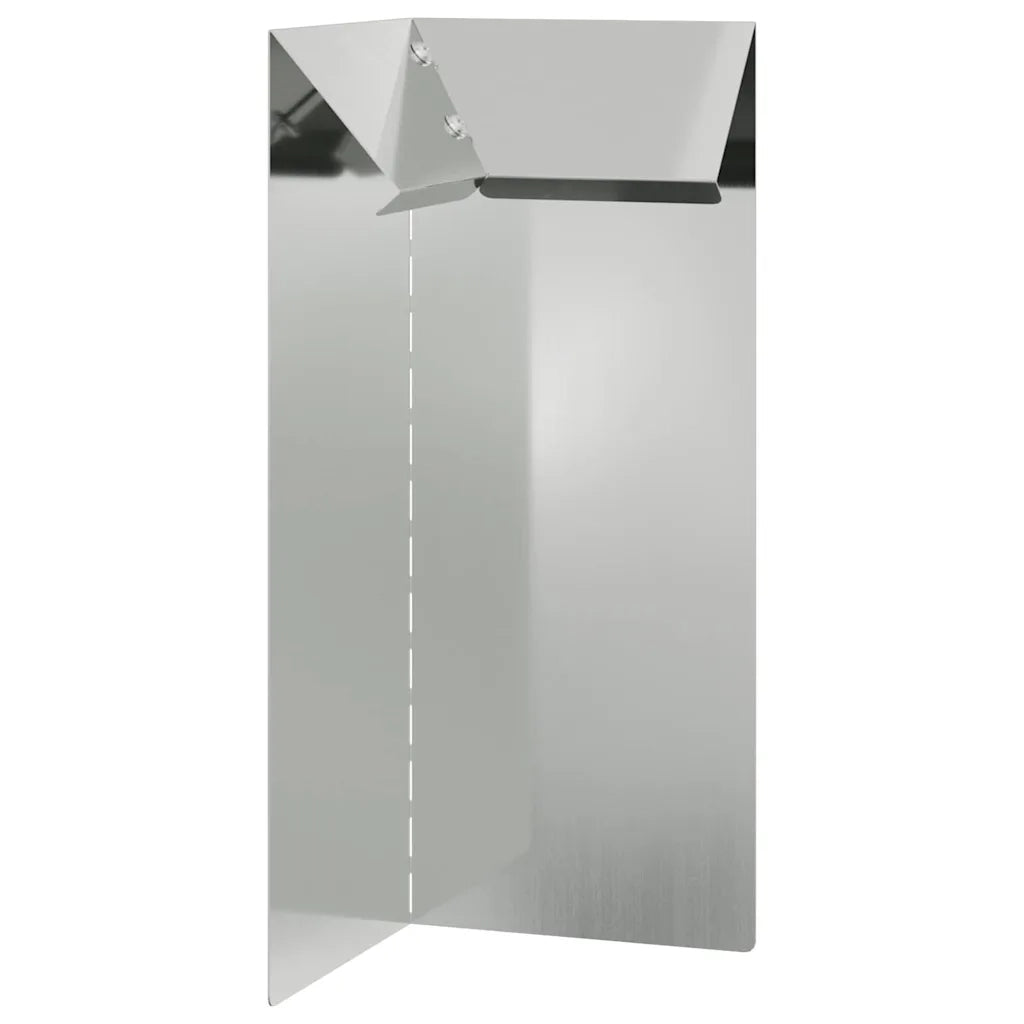 Recinto per lumache Argento 10 x 10 x 25 cm Acciaio zincato 874875