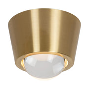 Spot da soffitto RIGON LED integrato oro Lucide