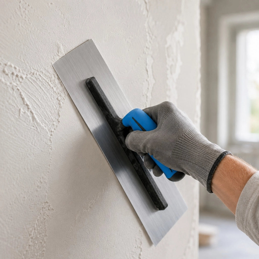 Ausonia frattazzo per stucco 36x12 modello tekna con lama in acciaio