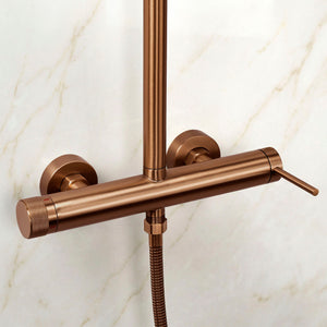 Set Doccia Rea Foss Clif Brush Copper