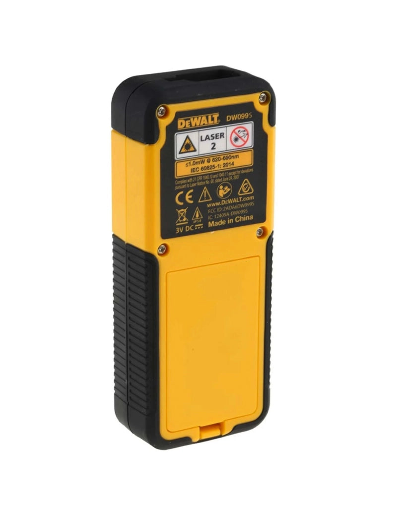 Misuratore Laser Bluetooth DeWALT DW099S (30 m)