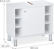 Cassa base per lavabo - senza lavabo - arredo bagno / armadio per bagno - 32 x 60 x 53,5 cm