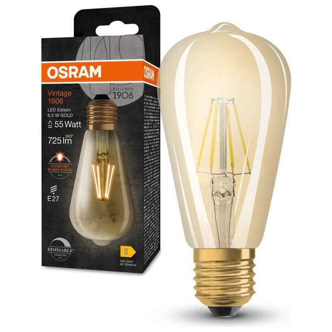 Yeppon Lampada LED Filament 15.000 Ore Dimmerabile