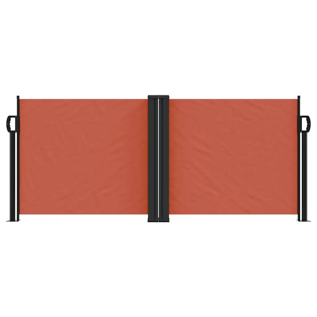 Tenda da Sole Laterale Retrattile Terracotta 100x1000 cm 4004693