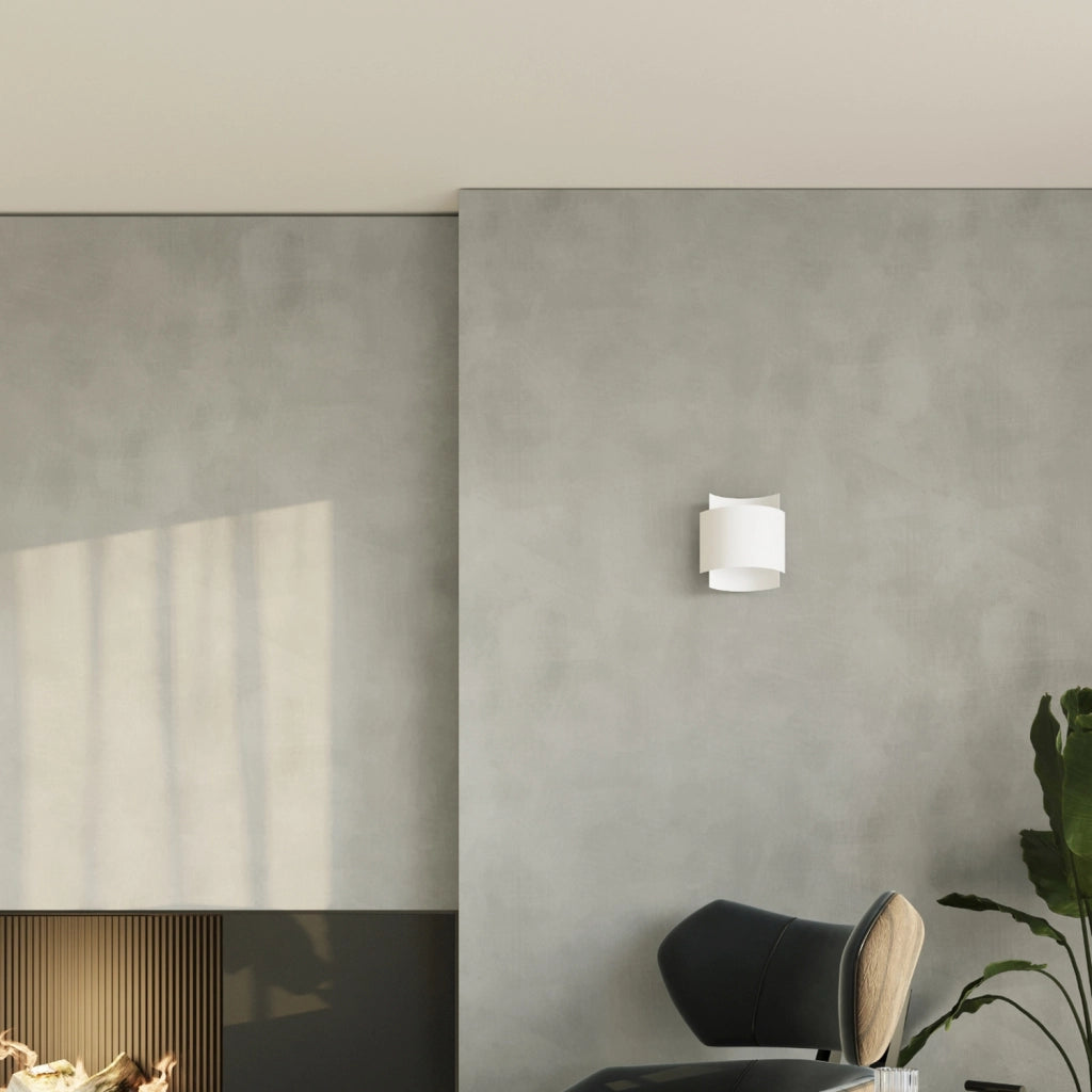 Applique FORGIO bianca metallo G9 Pure Lume PU.0857