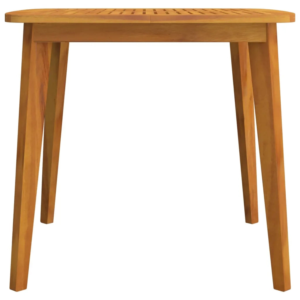 Tavolo da Giardino 85x85x75 cm Legno Massello di Acacia 310300