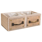 Cassetto in legno marrone 30x15x10,5h