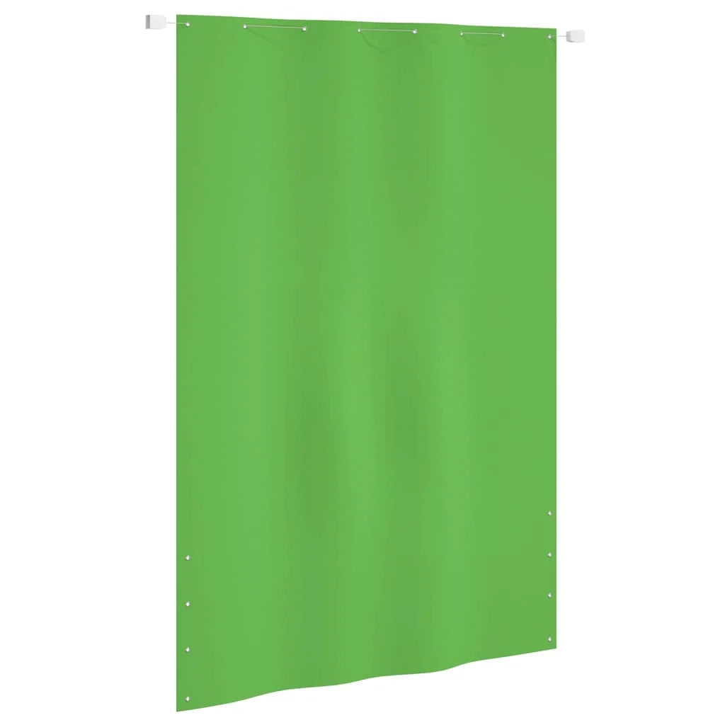Paravento per balcone frangivista 160 x 240 cm tessuto Oxford verde chiaro 02_0010424