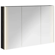 Mobiletto per specchio da Bagno | Armadio da bagno Rovere Nero