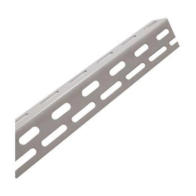 ASTA X RIPIANO METALLICO PESANTE PROMETAL - ACCIAIO VERN GRIGIO MM 40X40 H.CM 300- 2 pezzi