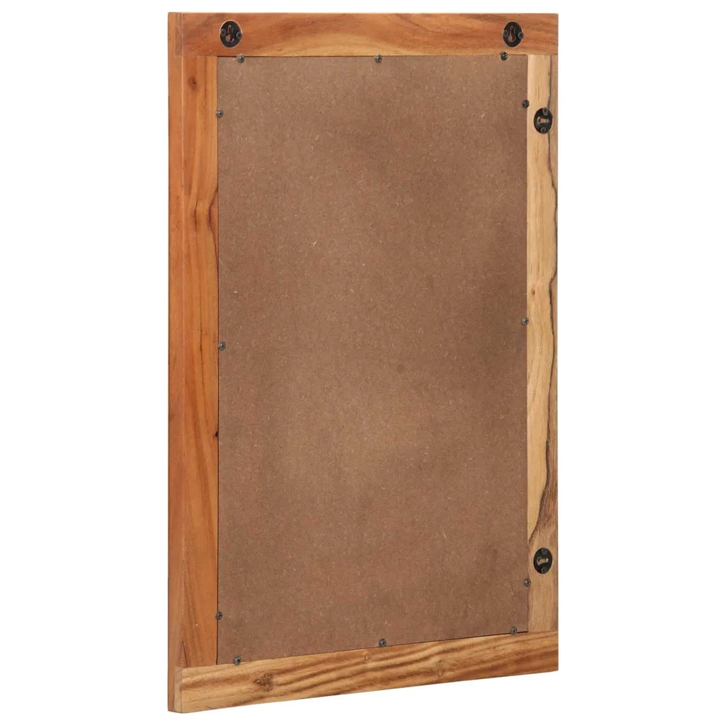 Specchio da Bagno Montaggio a parete marrone 50 x 70 x 3 cm 4017787