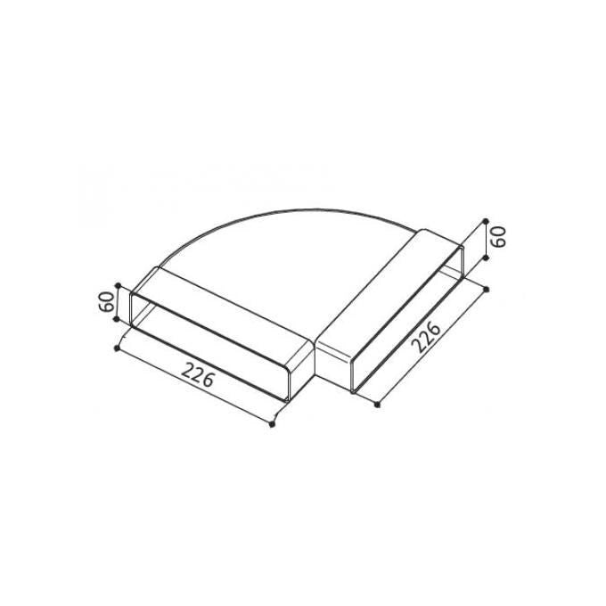 Faber 112.0157.300 Tubo di estensione accessorio per cappa
