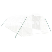 Serra con Telaio in Acciaio Bianco 24 m2 8x3x2 m CFW3100408