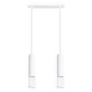 Lampada a sospensione LAMI 2 bianco
