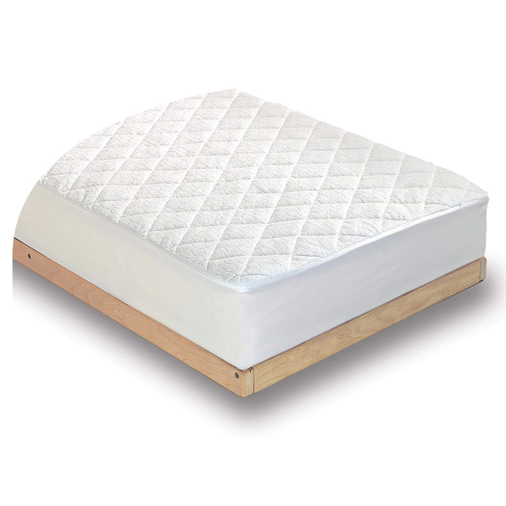 Coprimaterasso in Spugna Jacquard Singolo 250gr Cober Magnolia Bianco